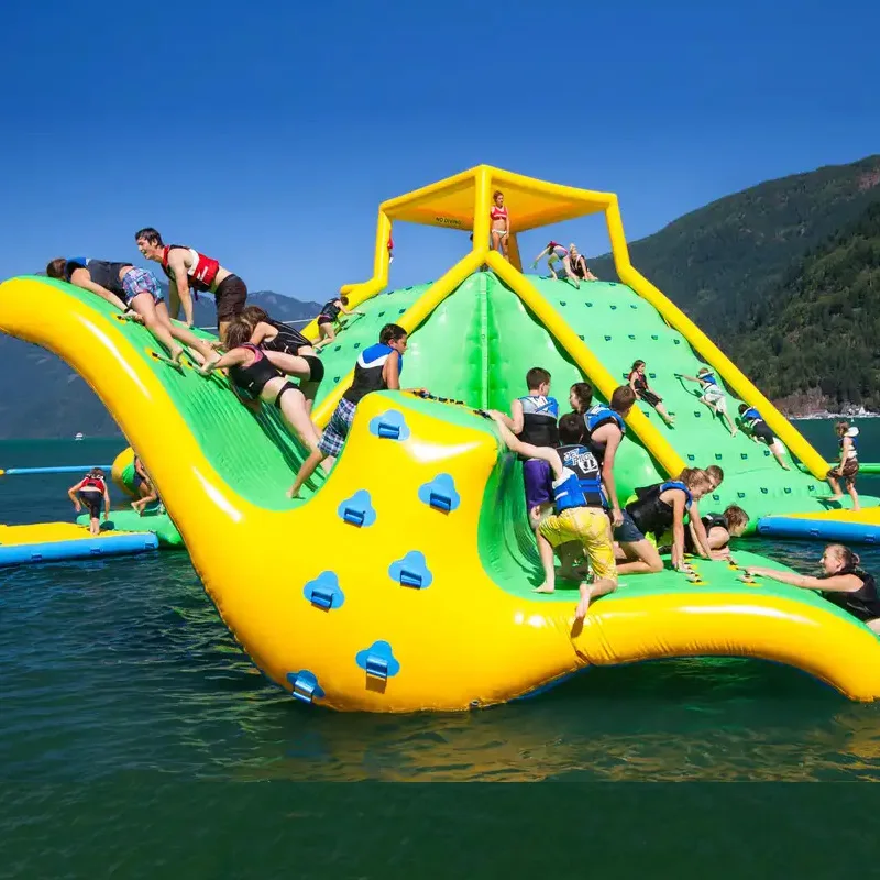 Sea Sport Games Inflatable Aqua Park Water Theme Park Equipment Island Floating Water Park For Sale