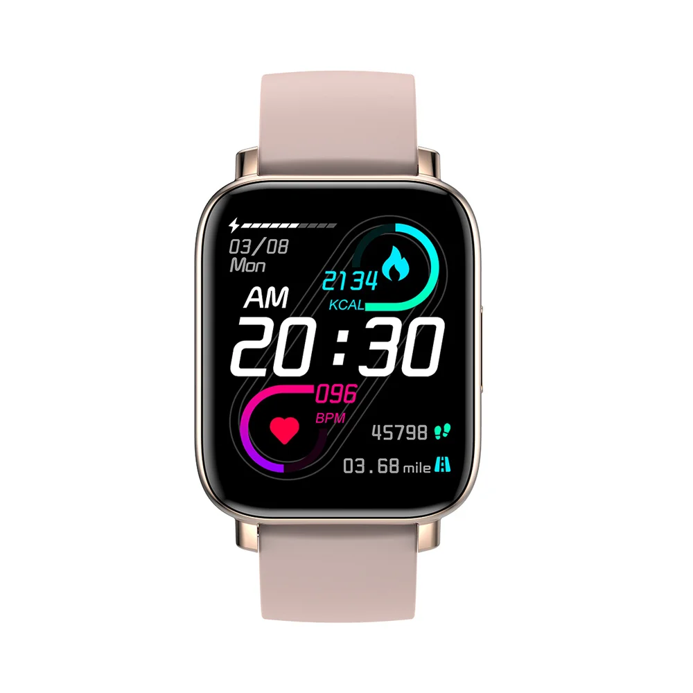 Горячая Распродажа 2021, водонепроницаемый измеритель пульса, артериального давления, кислорода, шагомер, спортивные Смарт-часы для телефонов Android и IOS