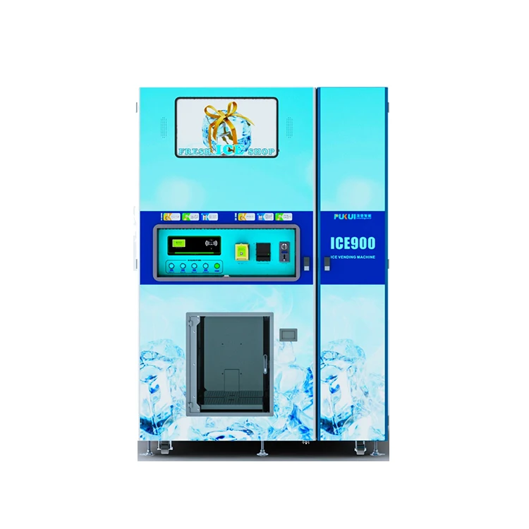 Коммерческая автоматическая машина для самостоятельного обслуживания 900 кг 24 часа льда торговый автомат открытый гостиниц