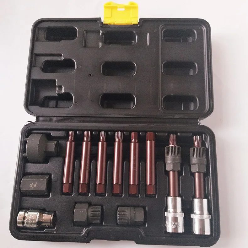 
HF2021 Worksite Socket Set Total Tools Socket Spanner Tool Set Drive 32pcs 1/2'' Dr.socket Set 