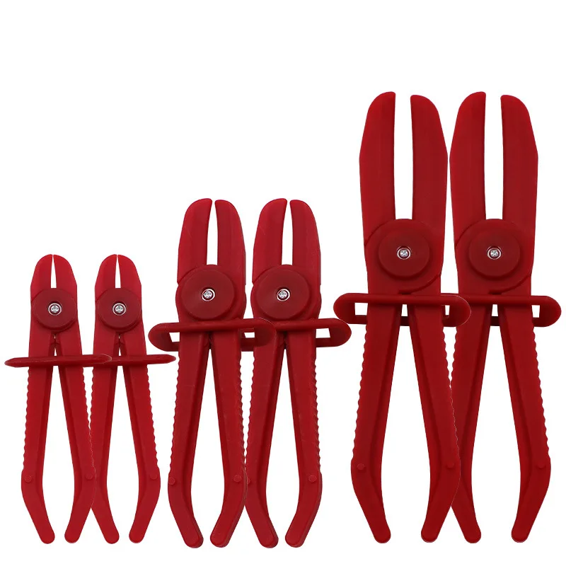3/6 Pieces Tubing Cutoff Pliers Radiator Fuel Oil Water Auto Repair Pliers Fuel Lines Oil Pipe Sealing Pliers for Car Truck Auto