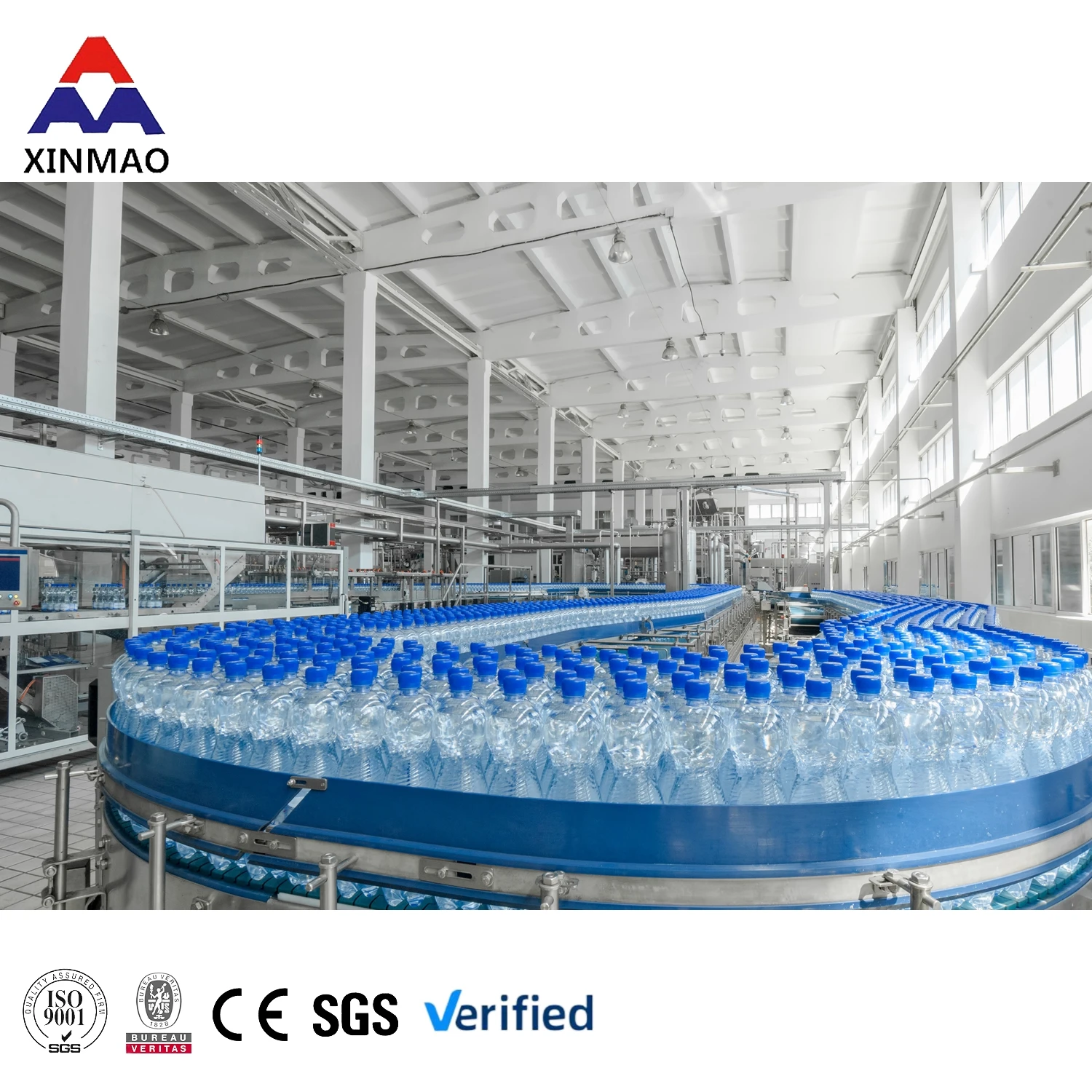 Full Automatic Complete Plastic Small Bottled Drinking Mineral Water Filling Production Water Bottling Line