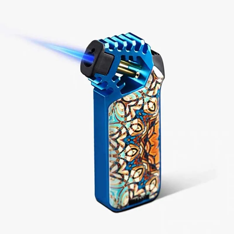 Wholesale Butane Refillable Gas Lighter for Kitchen Multiple Use Jet Torch Lighter With Gift Box