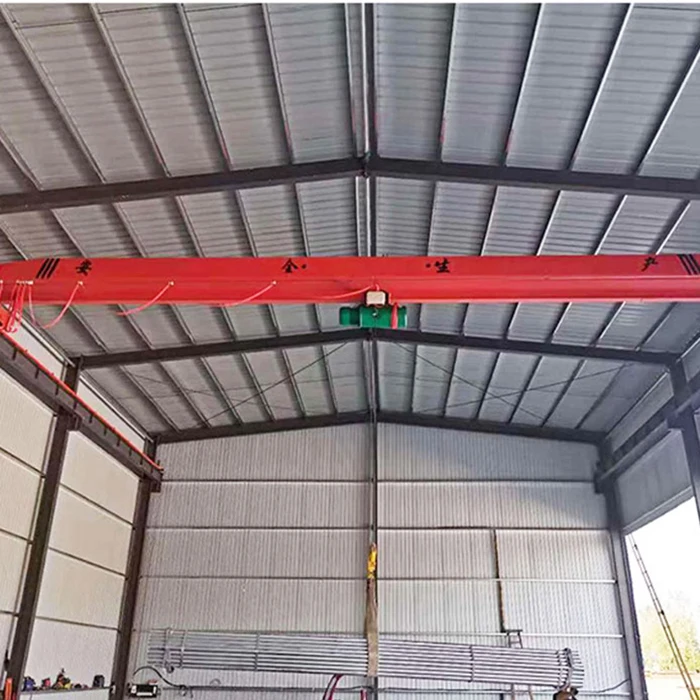 New  design 0.5ton to 10ton LX model single girder suspension bridge crane overhead hang crane for warehouse