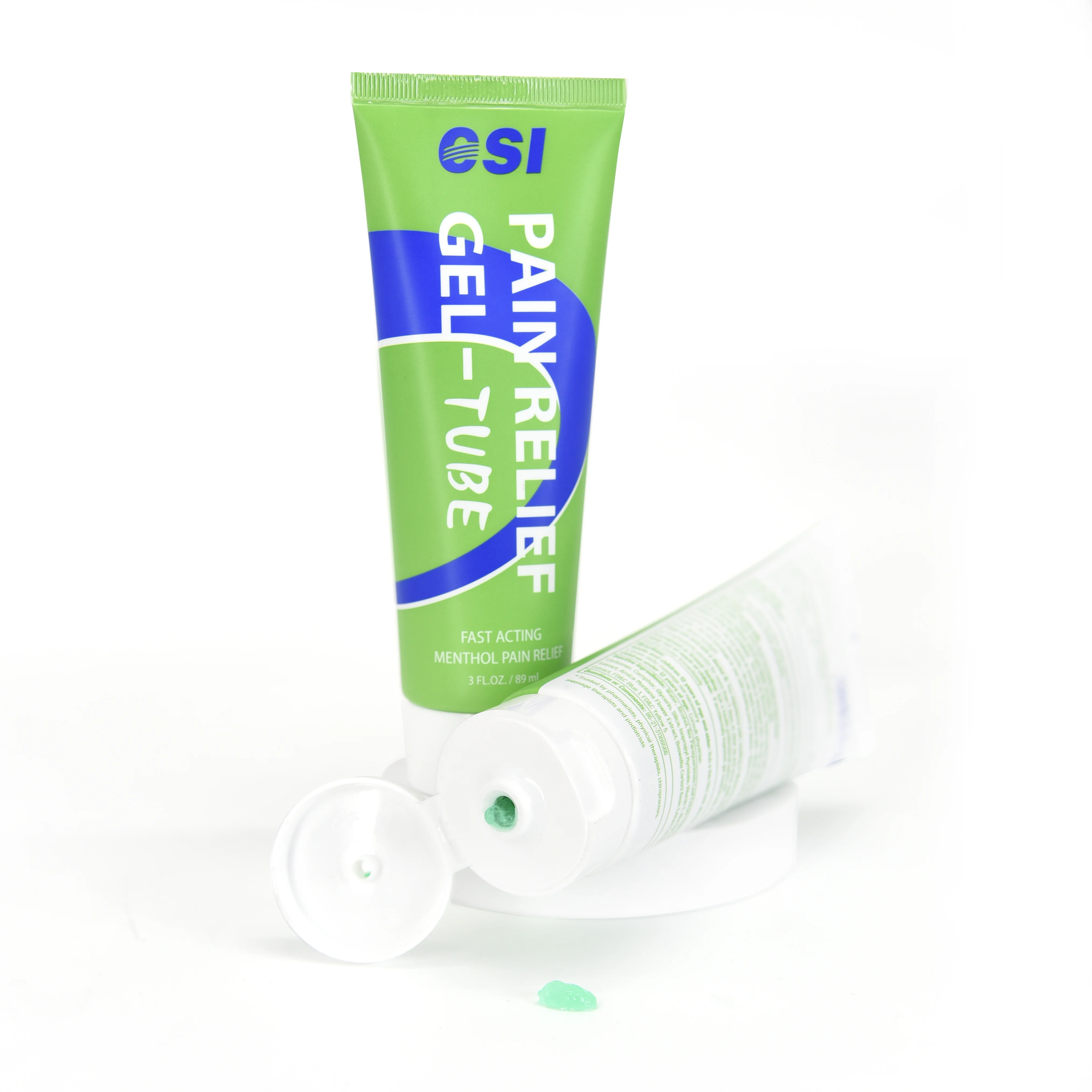 CSI Cooling 4% Menthol Formula Maximum Strength Gel Tube Wrist Pain Cream for Large Muscle Areas Pain Relief