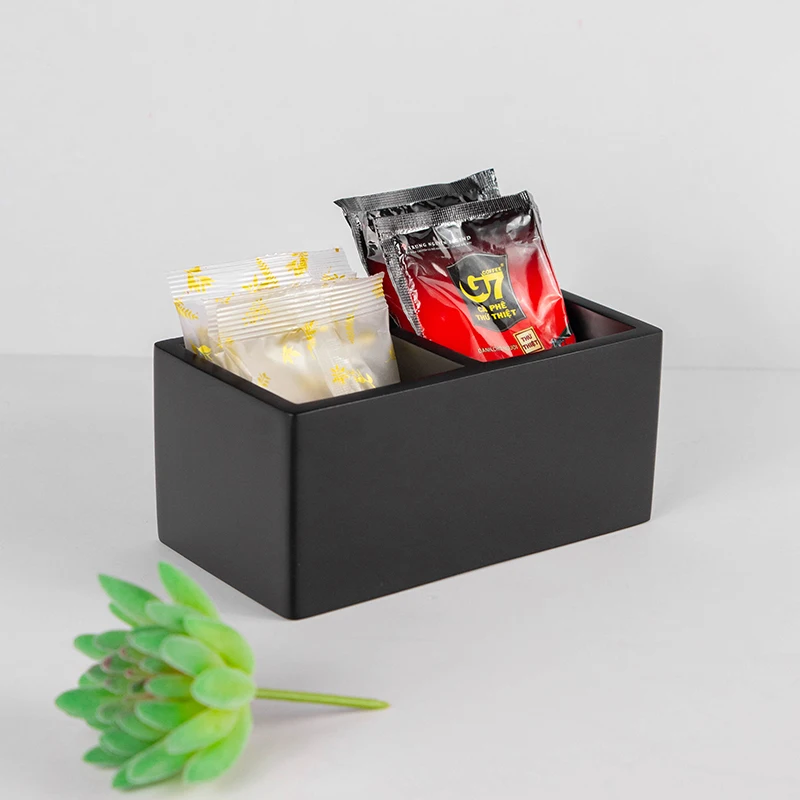 Factory custom resin hotel room tea box remote control pencil store hotel supplies