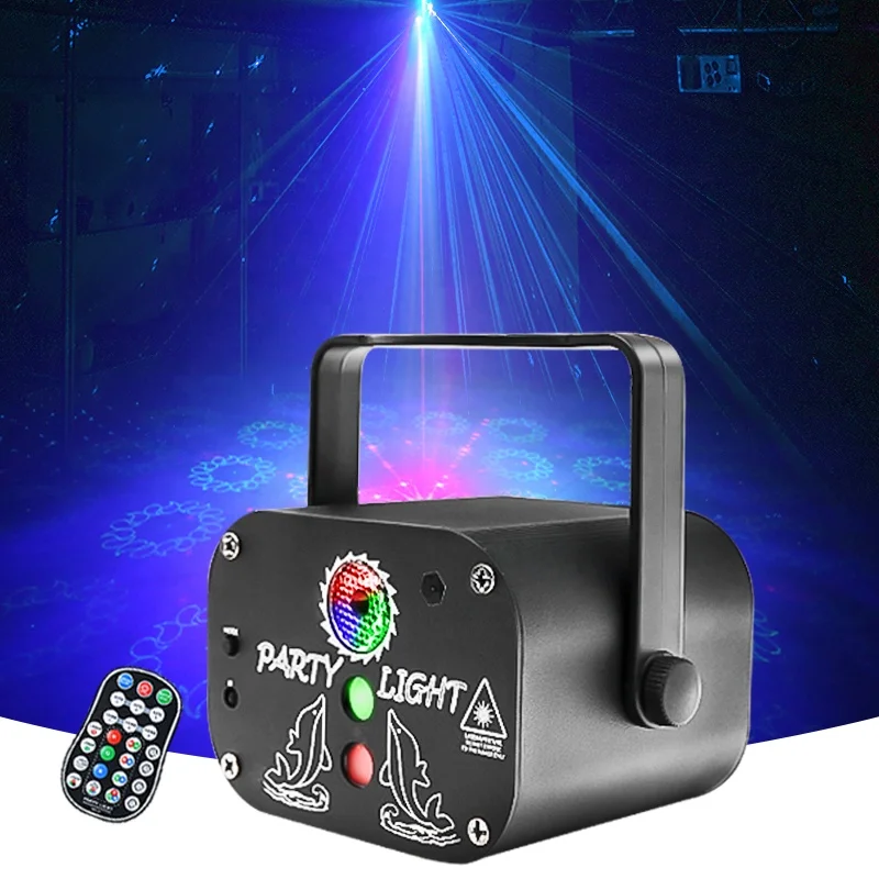 Ihomemix USB night club event lighting remoter control RG laser color oeacn wave muilt-patterns wedding stage laser lights