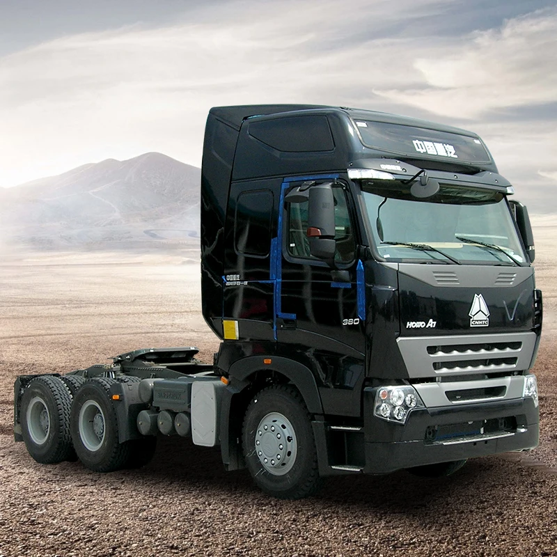 Sinotruck tractor truck 6x4 tractor truck used 420hp howo a7 tractor truck head with right hand drive