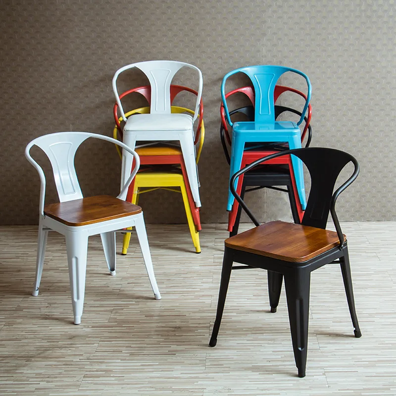 Роскошный обеденный стул в скандинавском стиле коммерческий металлический деревянный современная мебель для ресторана кафе стулья ресторанов