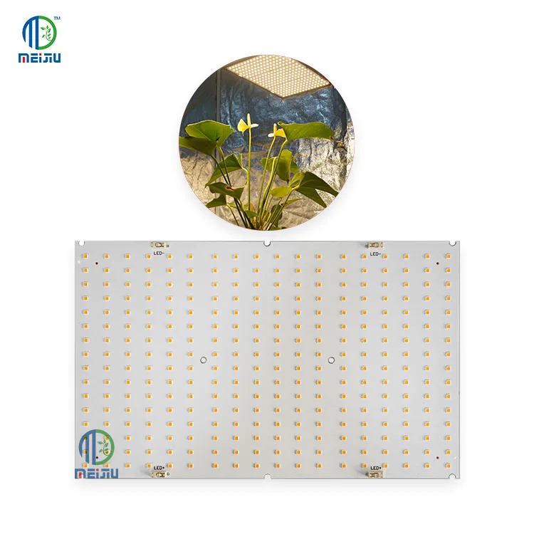 Meijiu Greenhouse LED Panel DIY Indoor Grow Light Kits 120W Samsung LM301B Diodes PCB board