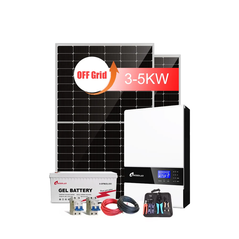 All in one 5kw system off grid solar power system for home off grid full set