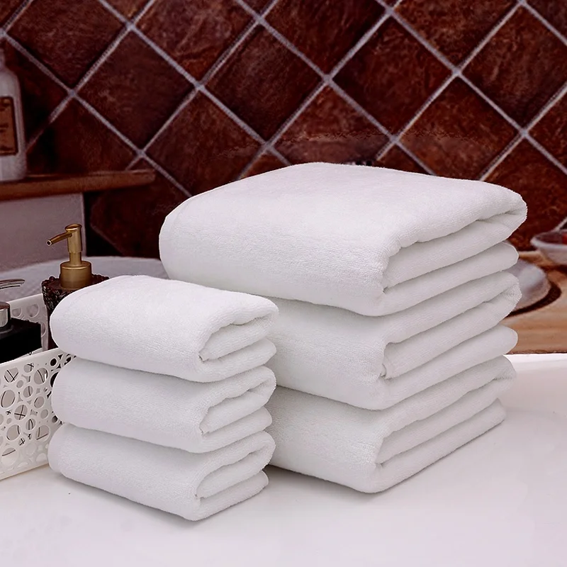 Отель курорт белый банные полотенца длинноволокнистый Египетский хлопок самое дешевое банное полотенце высокой поглощающей способностью 70x140 см спа