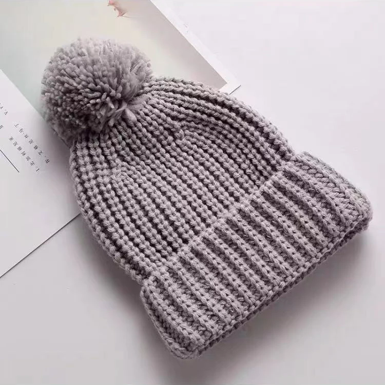 Winter Beanie Hats Wholesale Beanies Unisex Wool Custom Logo Beanie