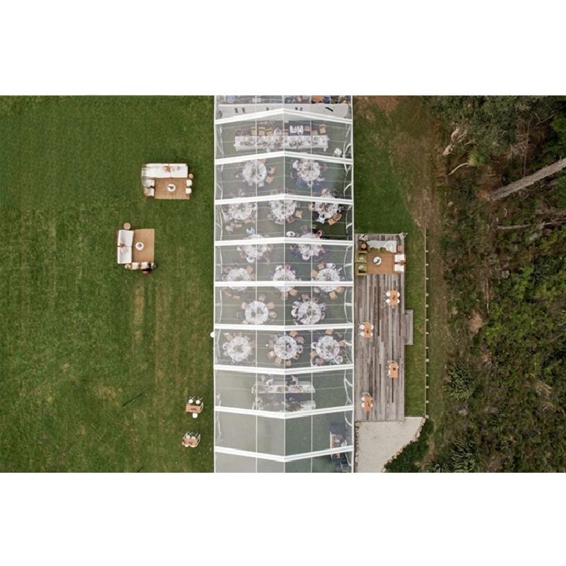 Палатка для свадебного банкета из алюминиевого сплава двухслойная ПВХ 20x40 м 850 г кв. М 100 км halpine3 50 CN JIA