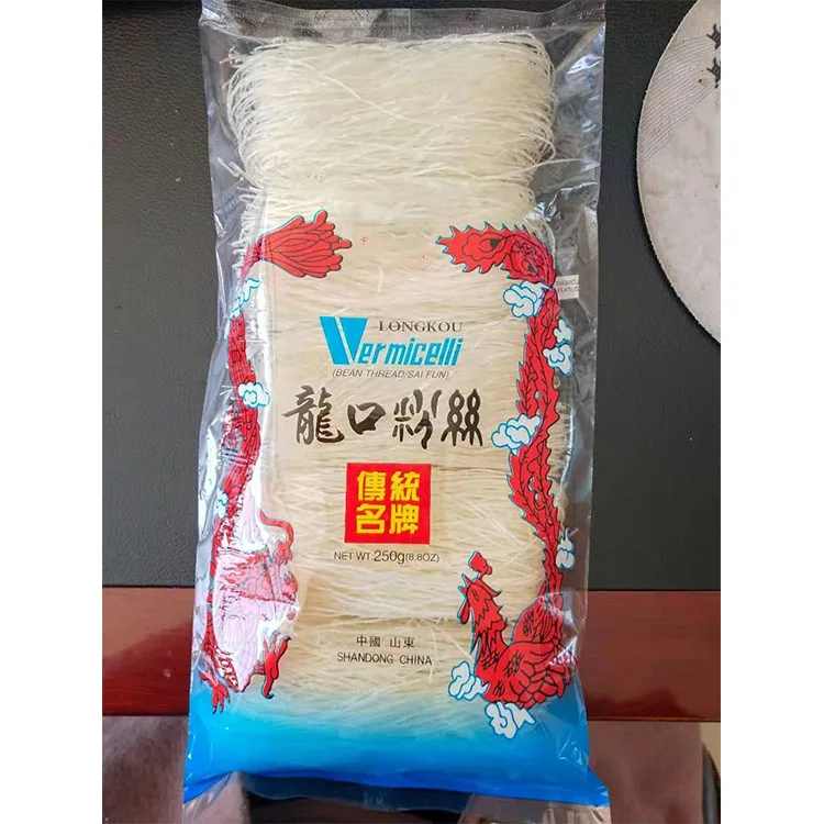 Longkou Vermicelli China Supplier Vermicelli Longkou Wholesale Longkou Mung Bean Vermicelli for Supermarket