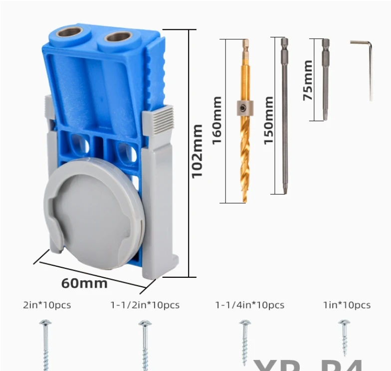 Woodworking Oblique Hole Opener Wardrobe and Cabinet Splicing Wooden Board Punching Locator Furniture Diagonal Drilling Tools