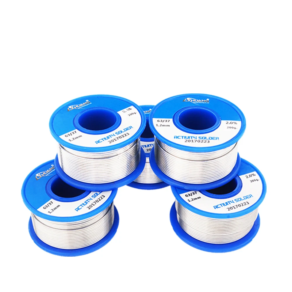 24pcs/box  low melt point 62%tin 36% lead 2%silver resin core super solder wire 1.0mm  low-residue