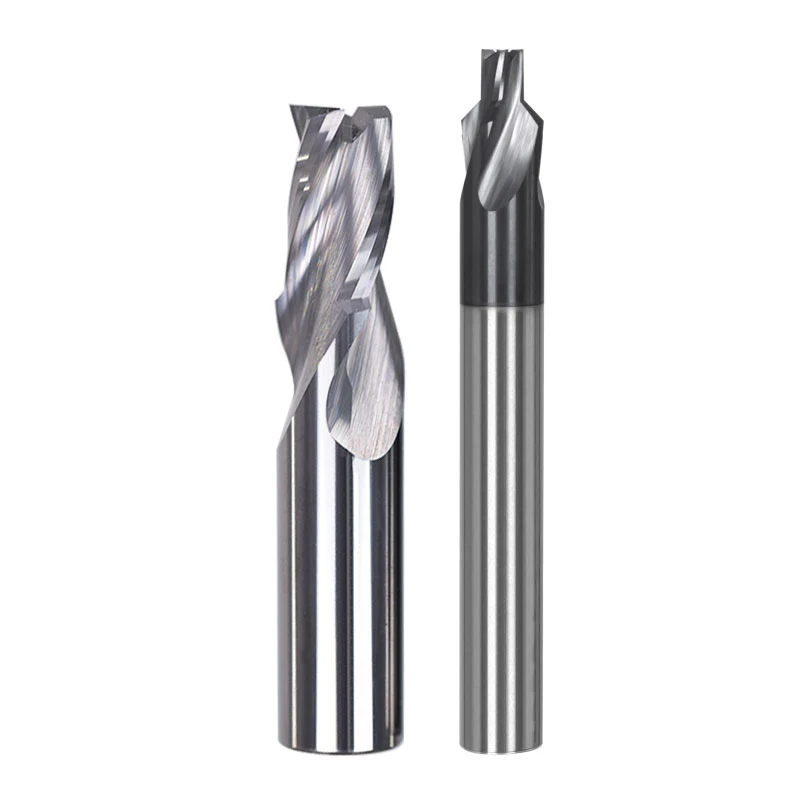 Подгонянный CNC Tungsten Карбид 3 Флейта 2 шаг Концевая фреза 6 мм для нержавеющей