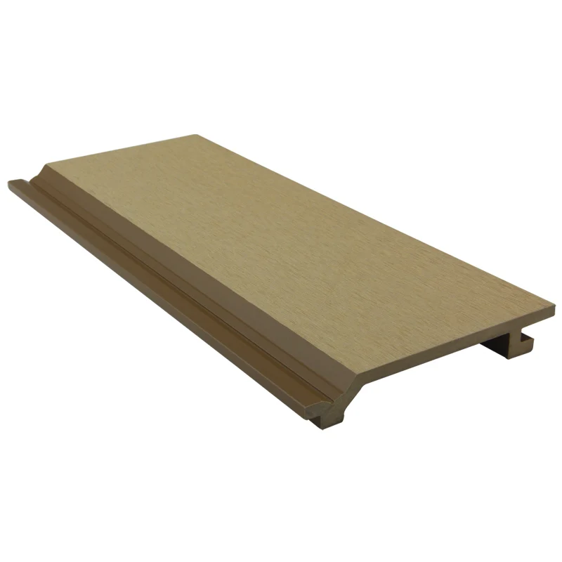 Деревянная зернистая стеновая панель с глубоким тиснением из ДПК с деревянной текстурой