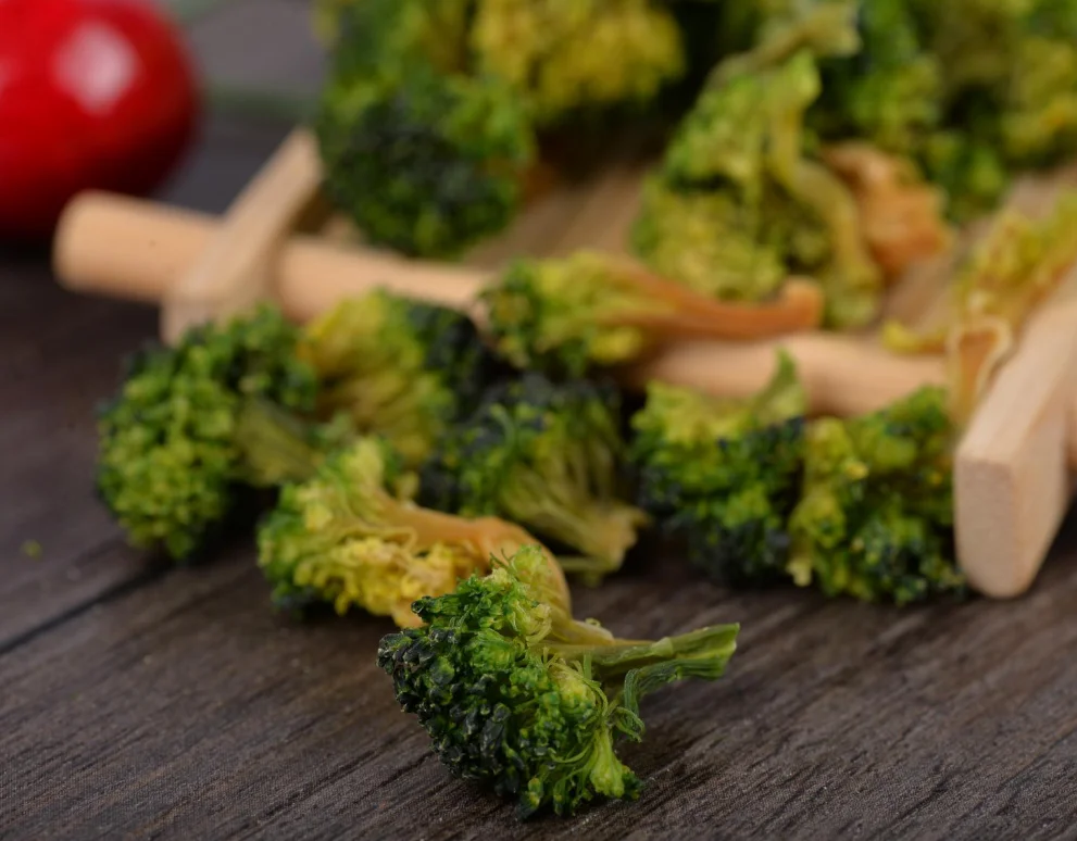 Organic vegetable broccoli granules Dehydrated frozen dried Broccoli florets