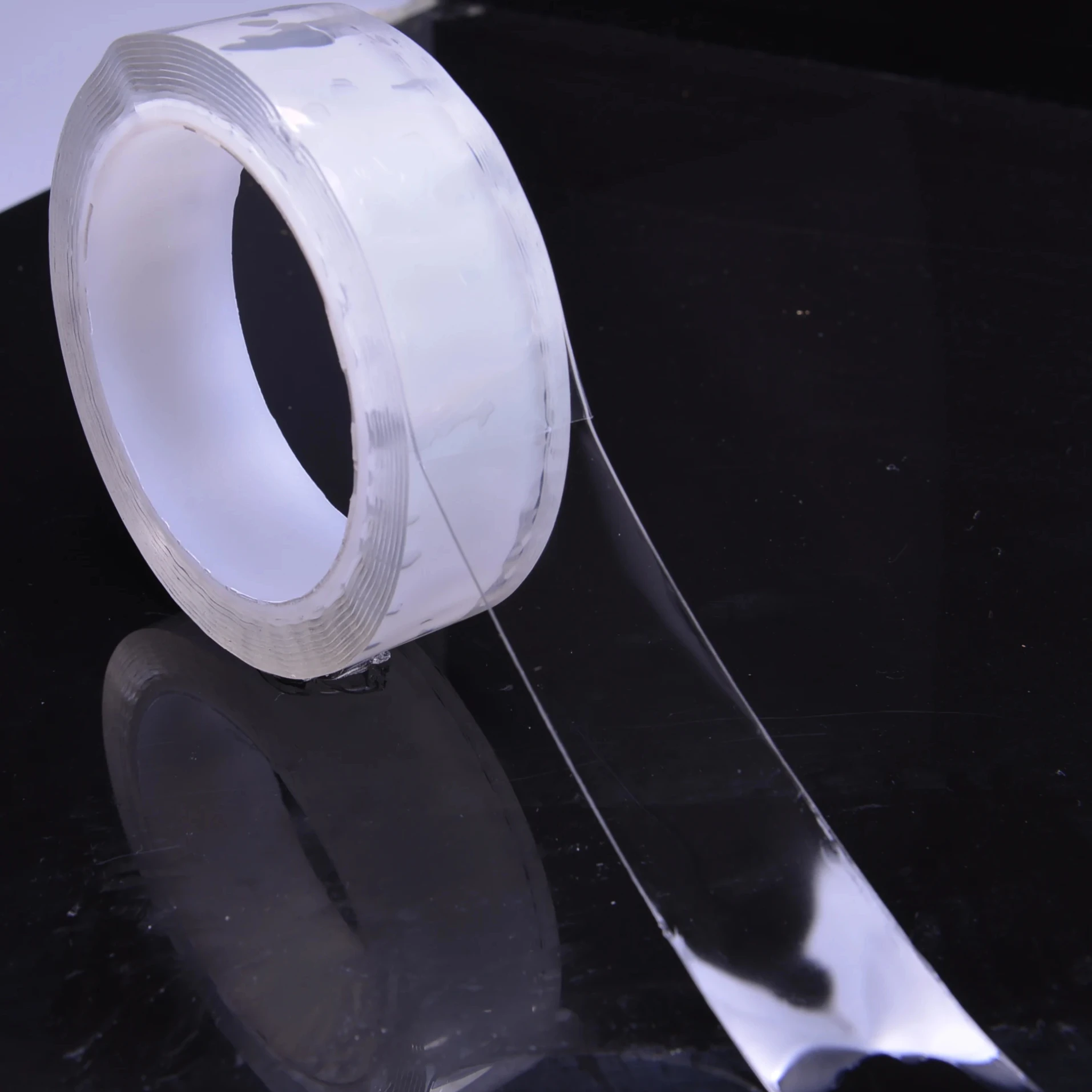 Моющаяся многоразовая силиконовая гелевая клейкая лента без следа нано-клейкая