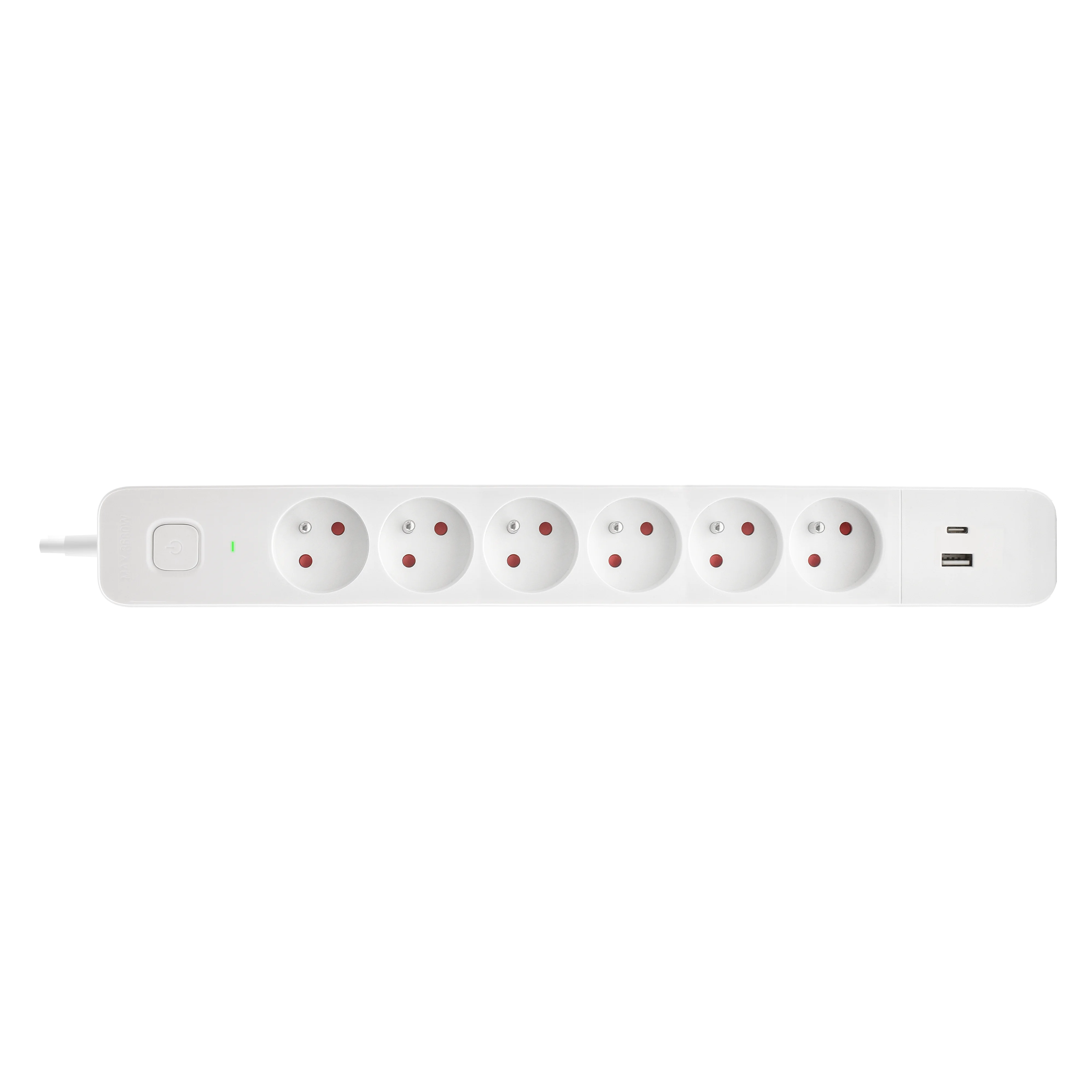 High Quality Wholesale Power Strip Electrical Extension 6 Socket USB C Multiple