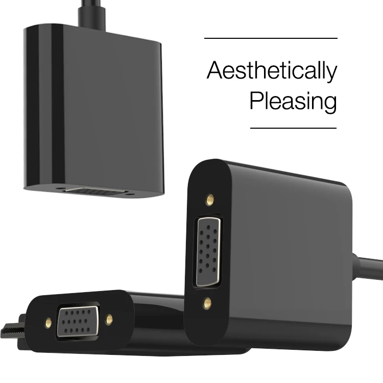Переходник с HDMI 4K на VGA переходник «папа» «мама» для проектора