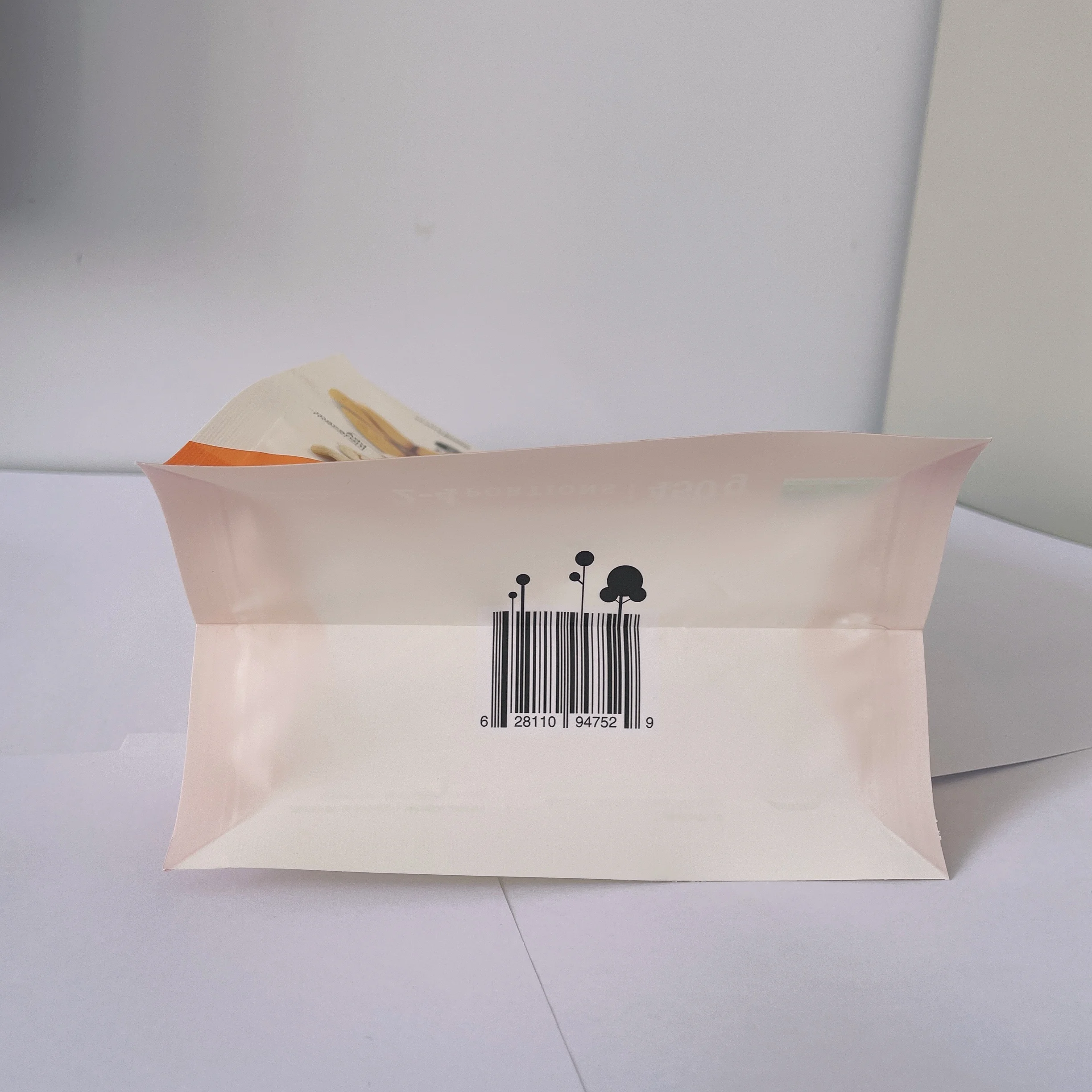 Aluminum foil flat bottom pouch for dried food/flat bottom gusset coffee bean bag/flat bottom bag octagonal seal bag