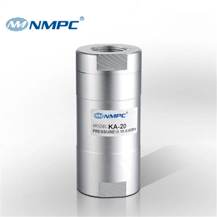 Good quality of  KA-08 series one way pneumatic valve check valve