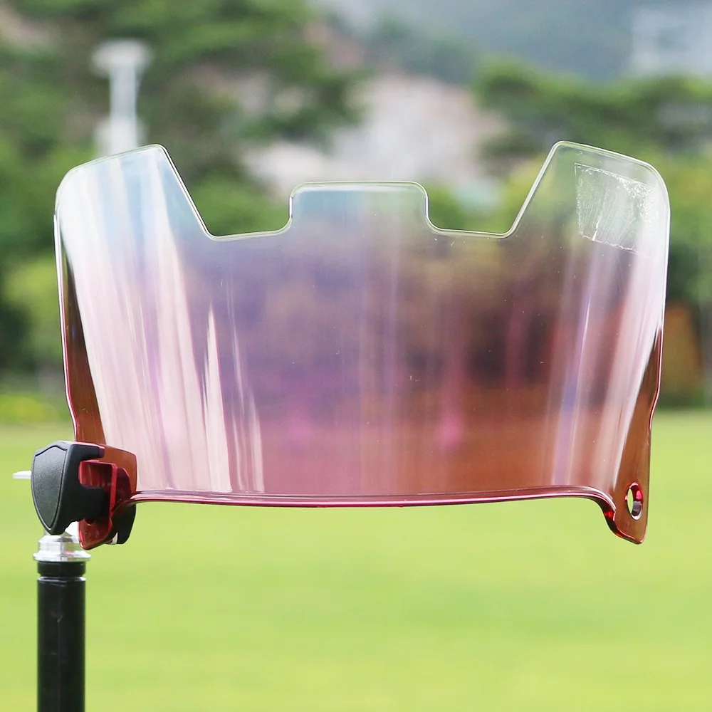 GF-Peach Color football face guards visors customized American sporting equipment