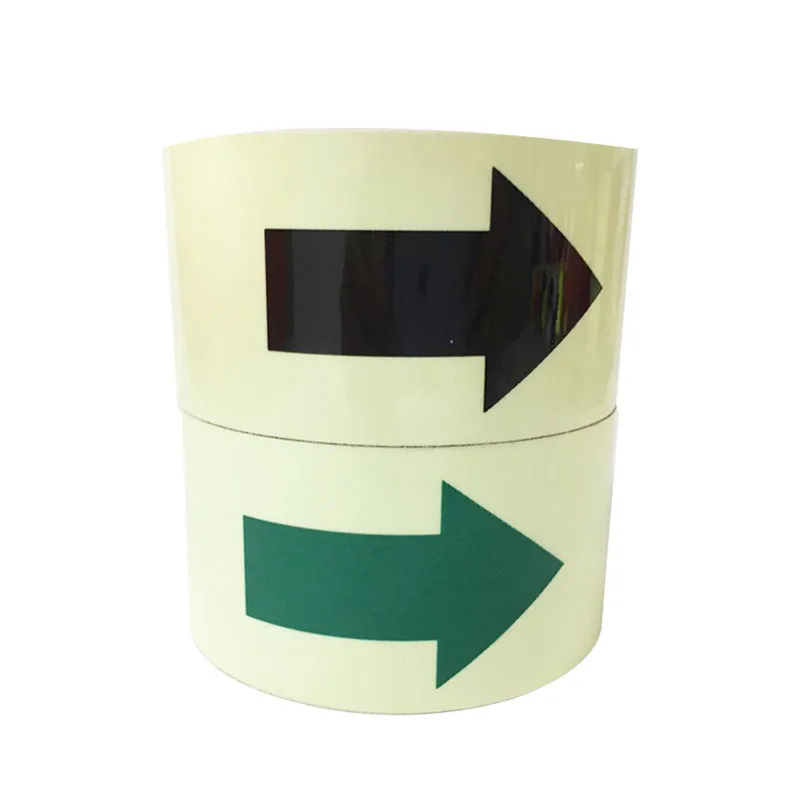Glow In The Dark Arrows Luminous Tape 3 Meters Self-Adhesive Glow Emergency Glow In The Dark Sticker Tape