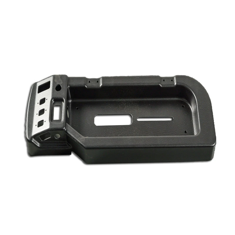 Thick sheet large machine parts plastic products ABS black OEM hot forming