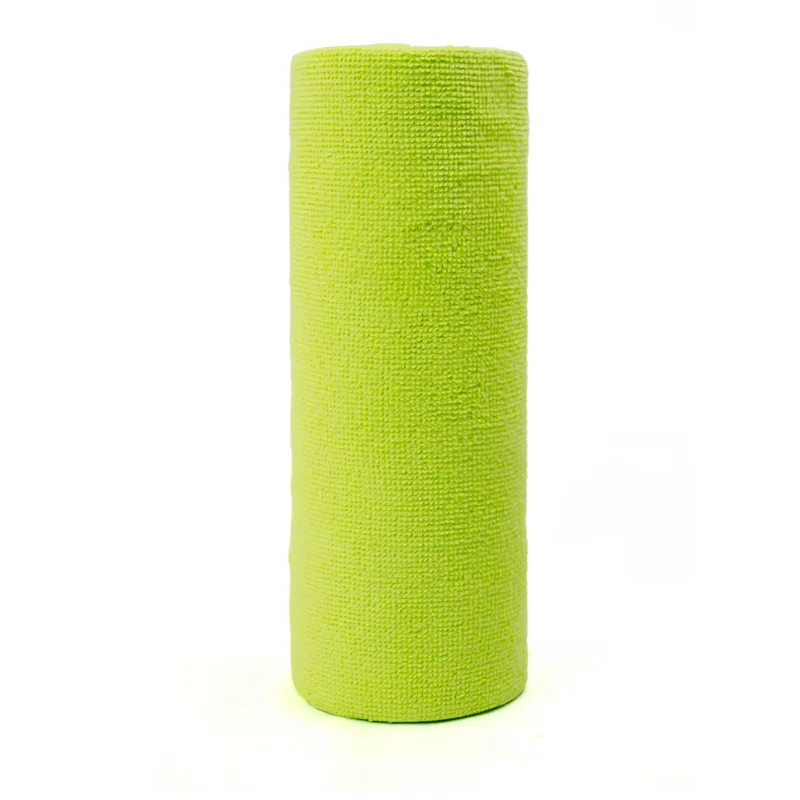 High quality Kitchen Reusable Washable Cleaning Towel Rolls soft microfiber towel roll