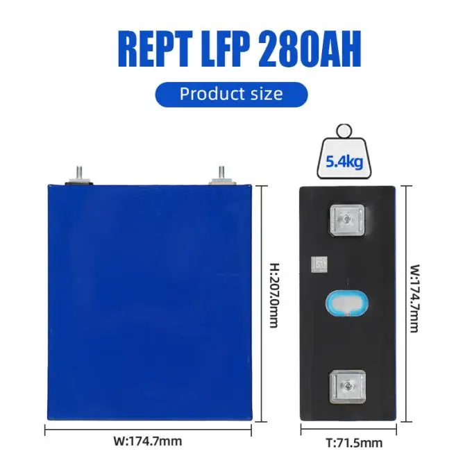 ЕС запас польские Lifepo4 Lion Li-Ion литиевая батарея 3 2 В 280ah 290AH 300AH 15KW 48V ESS