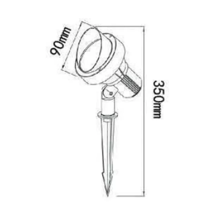 cheap light GU10 garden light MR16 lawn lamp spike light