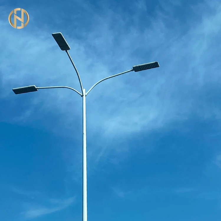 12m Street Lighting Steel Poles For Highway