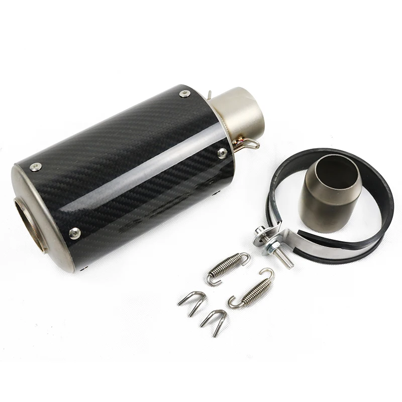 Universal scarico Motorcycle carbon brazing Exhaust pipe Accessories 250 dirtbike muffler for SHERCO SE 250/300/GASGA