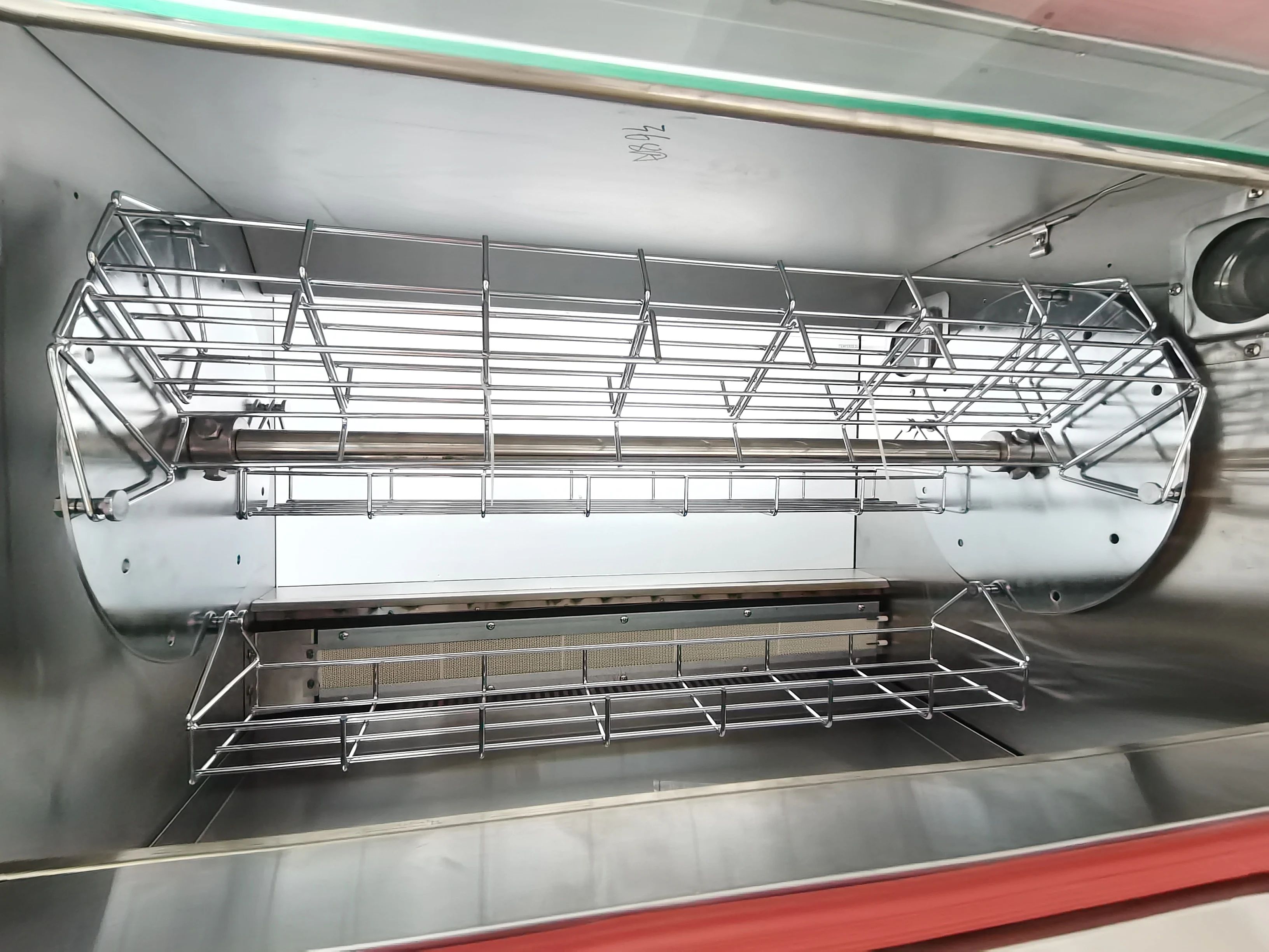 
Factory Price Stainless Steel Commercial Gas Chicken Roaster rotisserie machine 