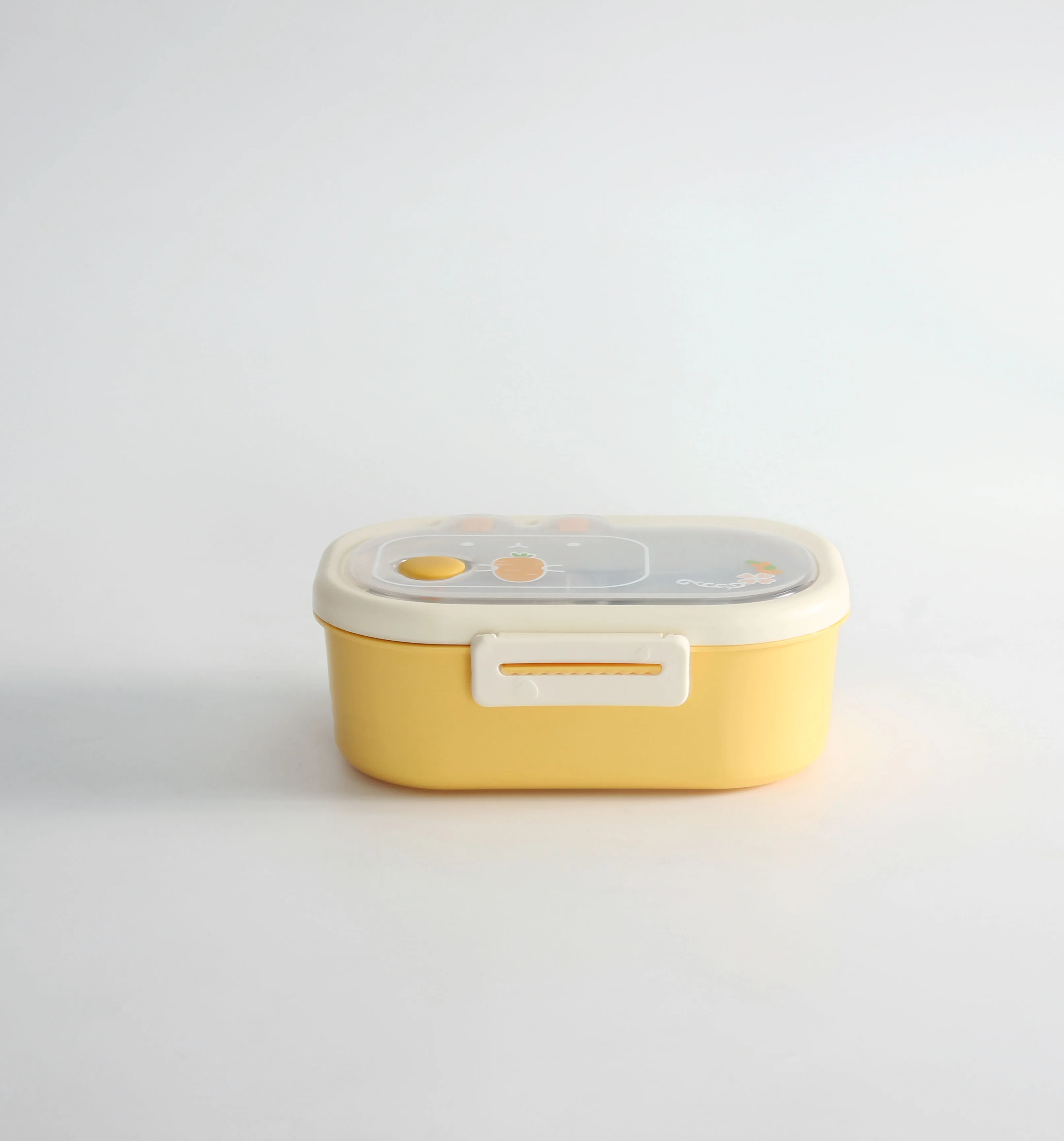 Household Factory Price Best Seller 2 Grids Lunch Box Food Storage Box for Children Teenager