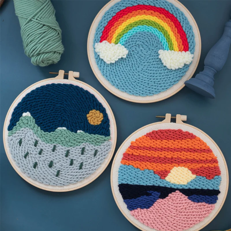 Material Package Needlework Simple Handmade European handicraft  factory price embroidery kit diy