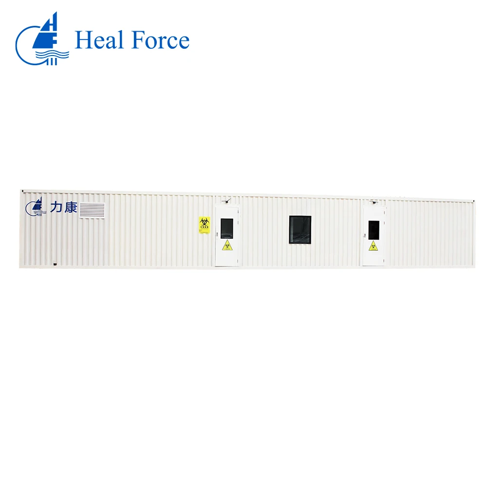 Heal Force Mobile PCR диагностическая лабораторная камера подходит для больниц занимающего мало места