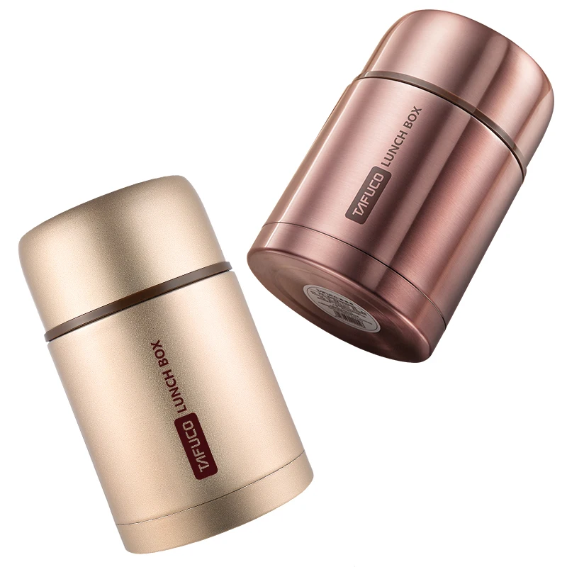 750ML double wall stainless steel vacuum lunch jar food container