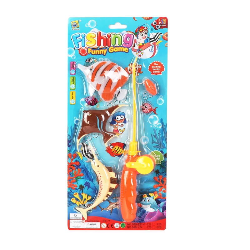 Интересная магнитная плавающая рыба по низкой цене, рыболовная игрушка, игра для детей