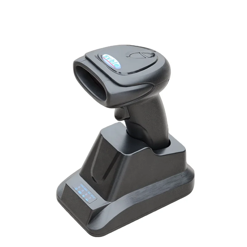 Bluetooth  Wireless Barcode Reader 1D  Automatic QR Code Scanner For Supermarket