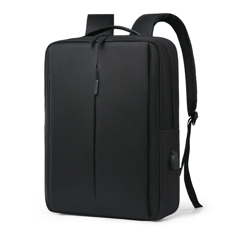 Factory supplied durable customized logo large capacity PU Hiking Laptop backpack