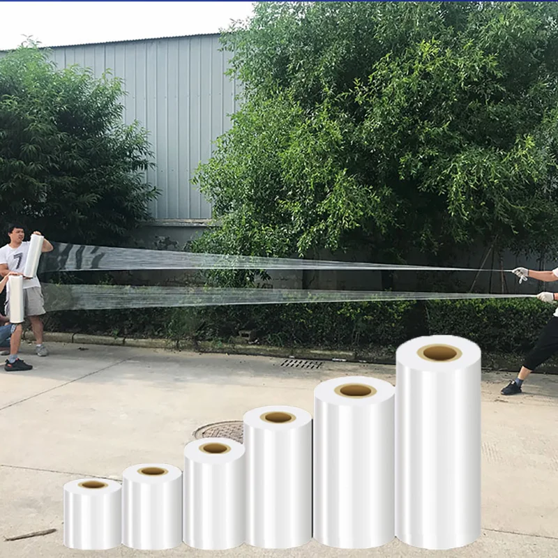 Stretch Film Wrap Packing Stretch Film Plastic Wrap Industrial Strength Hand Stretch 1500 FT 80 Gauge Pallet W