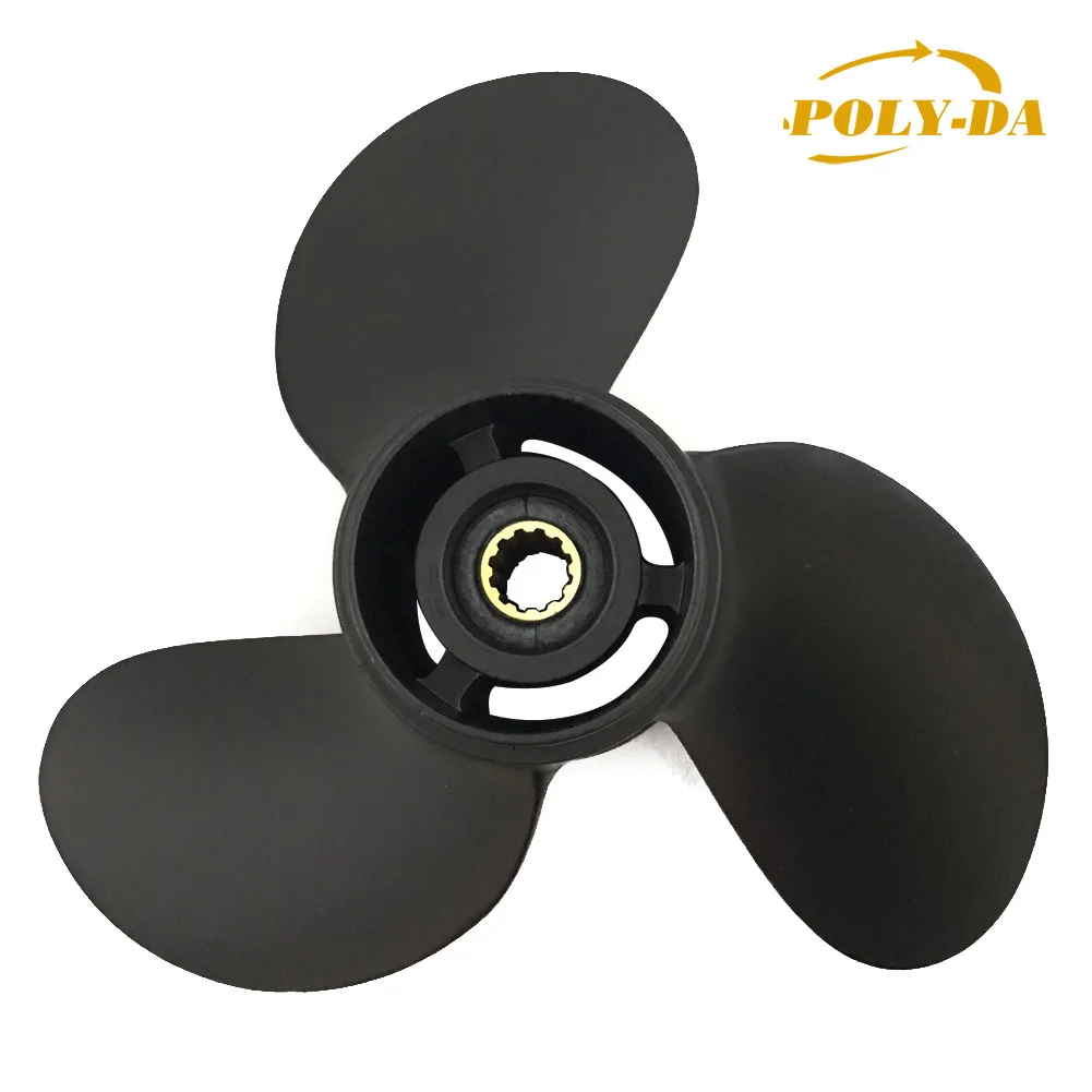 8-9.9HP  8.5X8.5  Popular MERCURY  ALUMINUM propeller  MARINE OUTBOARD PROPELLER