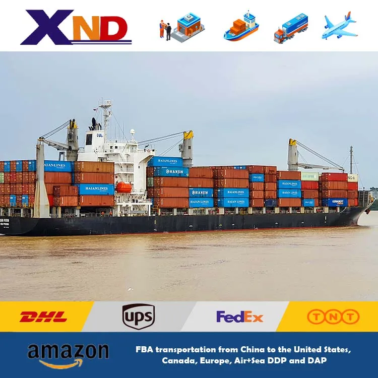 Amazon fba shipping sea freight forwarder from China to usa es de it fr uk nl po Logistics service