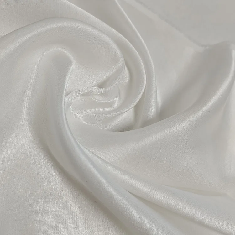 High Quality Silk and cotton Blend Fabric Rayon Fabric for Skirt