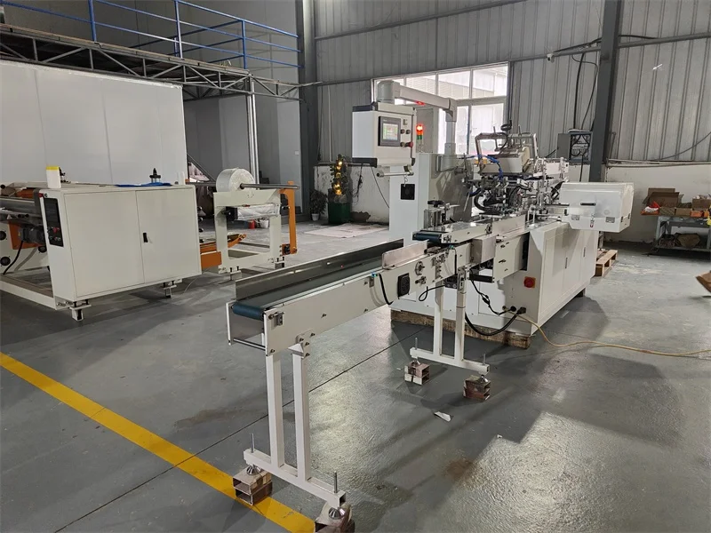 Ali Baba Factory Supplier Rectangle Square Paper Carton Box Two Sides Glue Sealing Machine